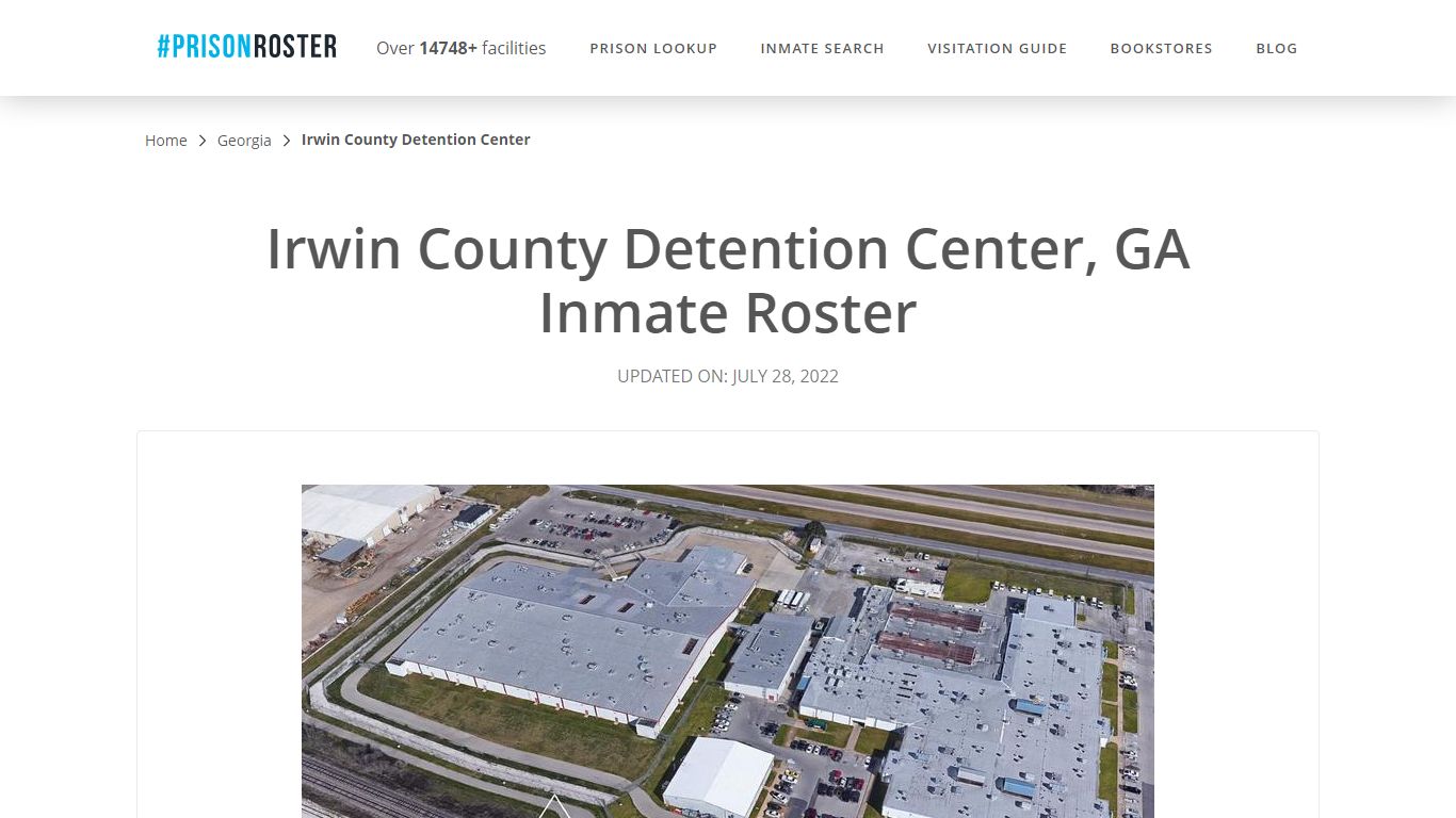 Irwin County Detention Center, GA Inmate Roster